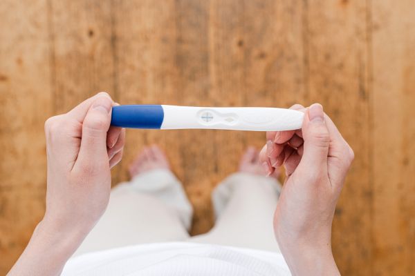 Positive pregnancy test